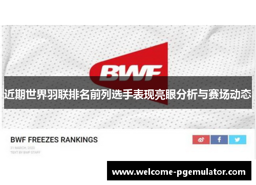 近期世界羽联排名前列选手表现亮眼分析与赛场动态