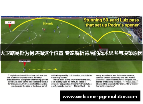 大卫路易斯为何选择这个位置 专家解析背后的战术思考与决策原因